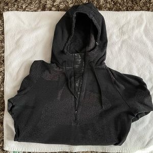 Dark Gray/Black Gymshark hoodie